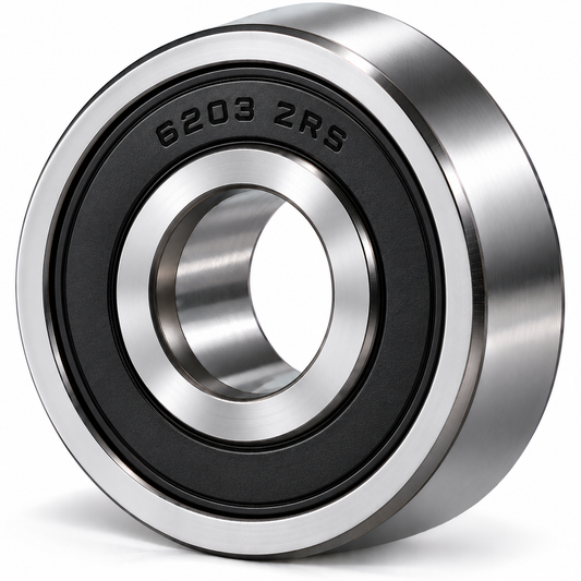 Ball Bearing 6203 2RS | 17x40x12 mm | Pack of 10 Ball Bearing